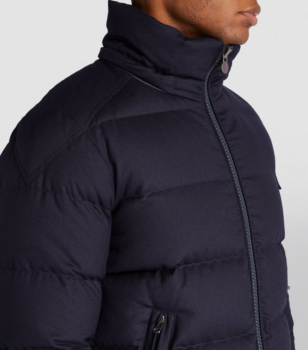 Moncler Moncler Wool Montgenevre Puffer Jacket