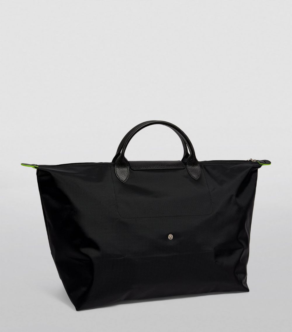  Longchamp Medium Le Pliage Green Travel Bag