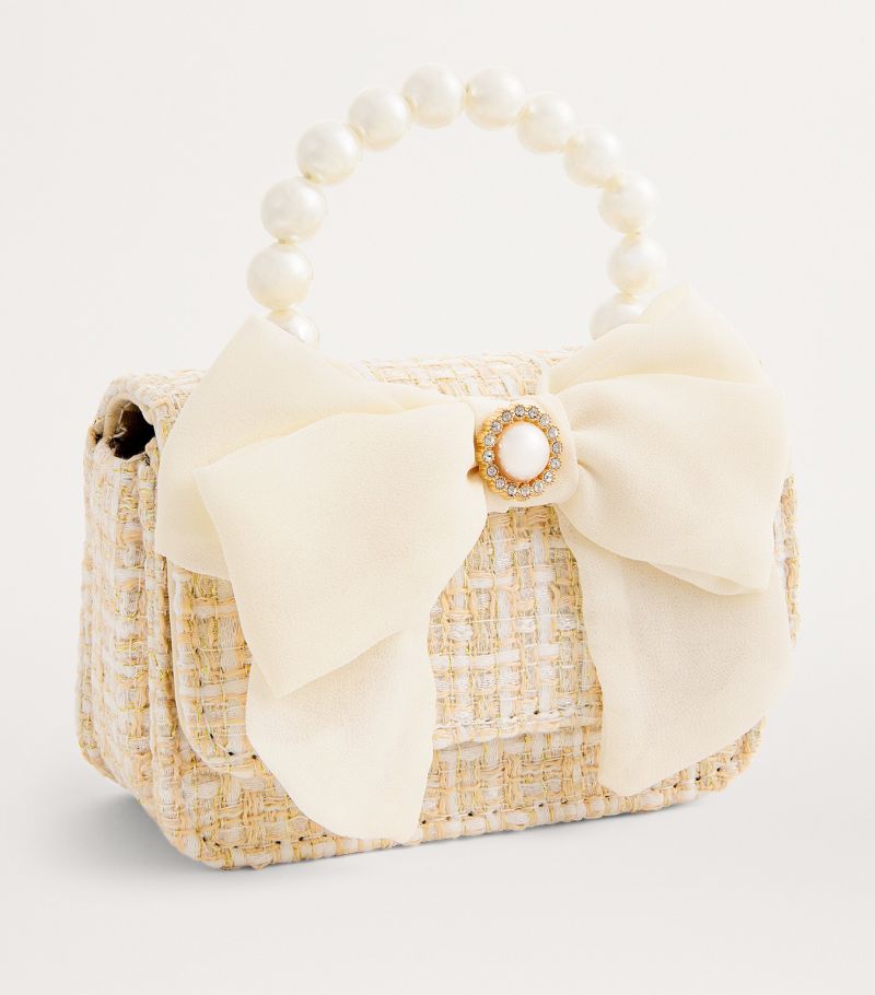 Patachou Patachou Tweed Pearlescent Handbag