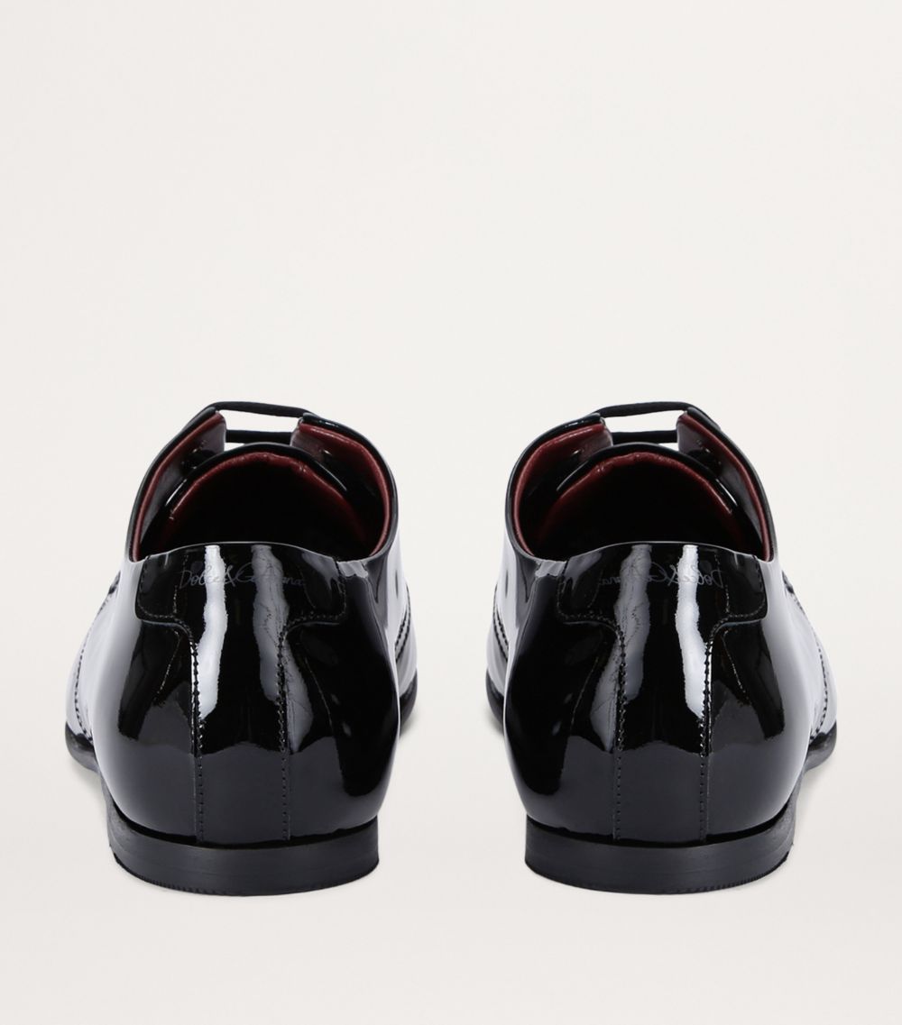 Dolce & Gabbana Dolce & Gabbana Kids Patent Leather Derby Shoes