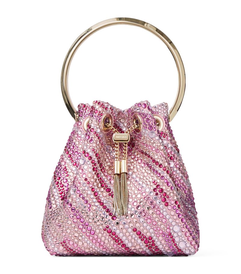 Jimmy Choo Jimmy Choo Bon Bon Embellished Top-Handle Bag