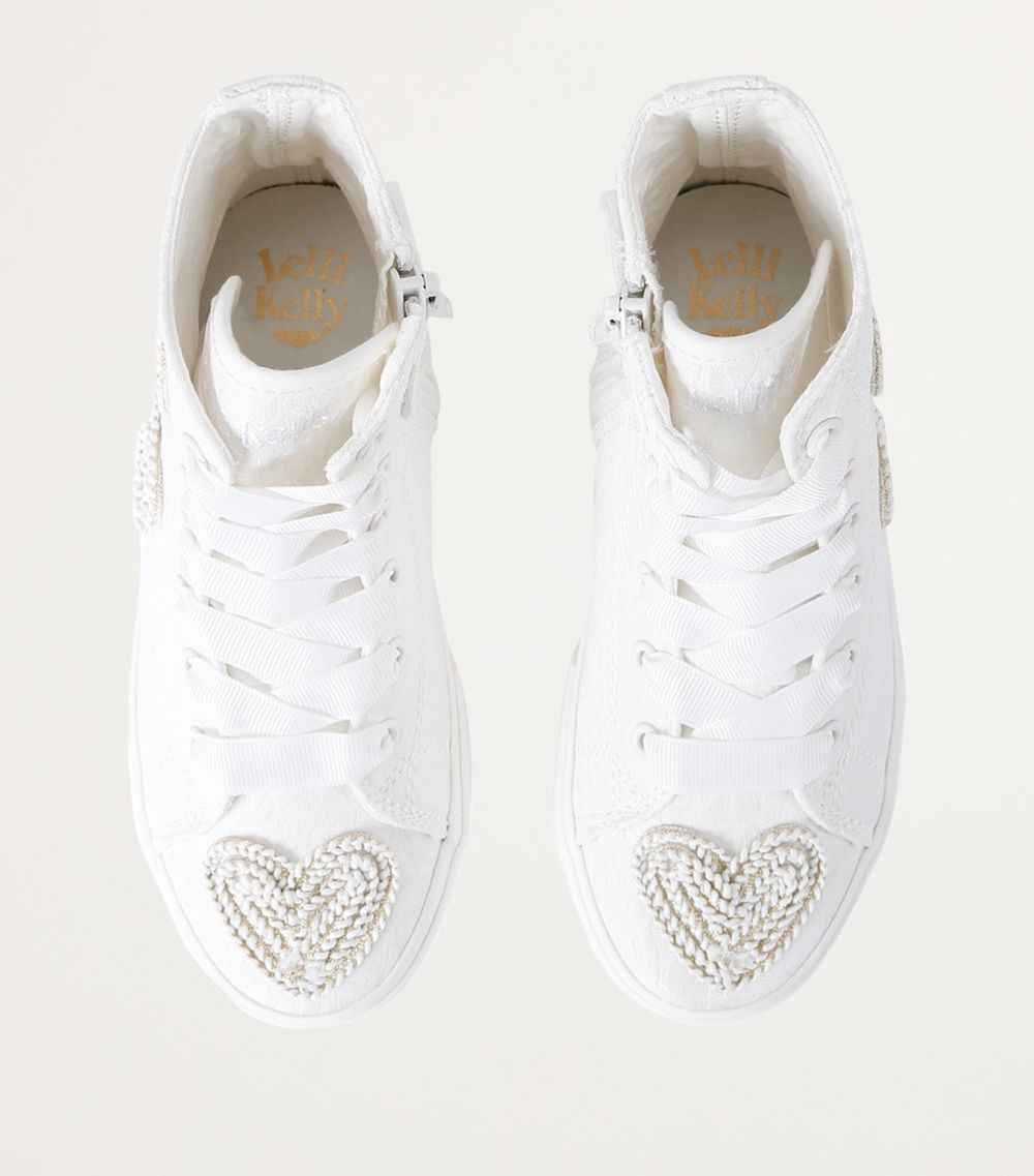 Lelli Kelly Lelli Kelly Embroidered Sharon High-Top Sneakers