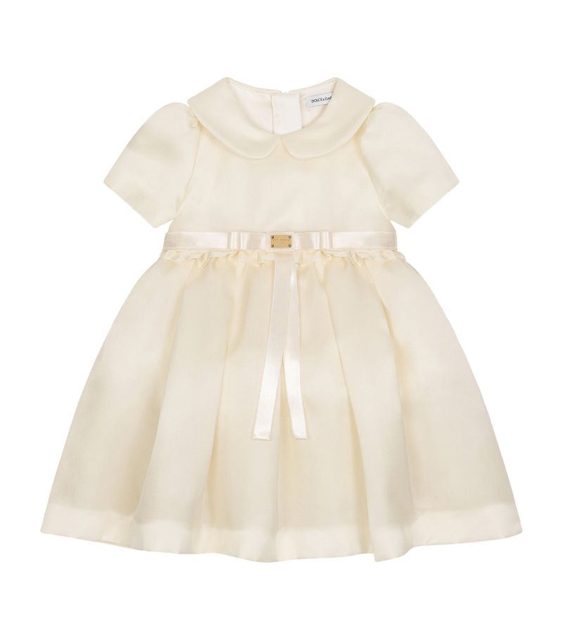 Dolce & Gabbana Dolce & Gabbana Kids Silk-Blend Dress And Bloomers Set (3-30 Months)