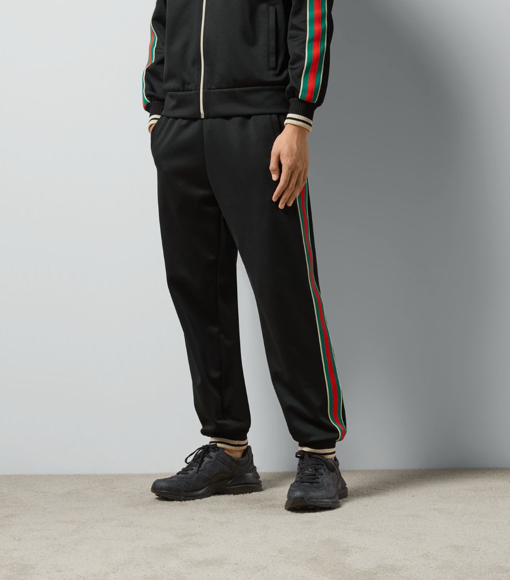 Gucci Gucci Web Stripe Sweatpants