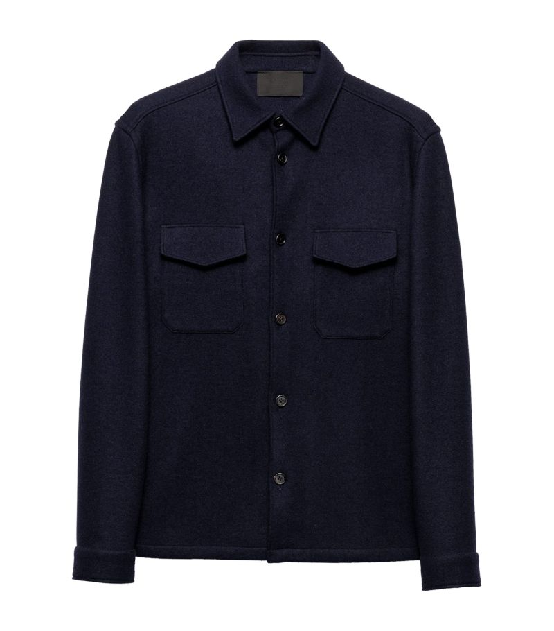 Prada Prada Wool-Cashmere Overshirt