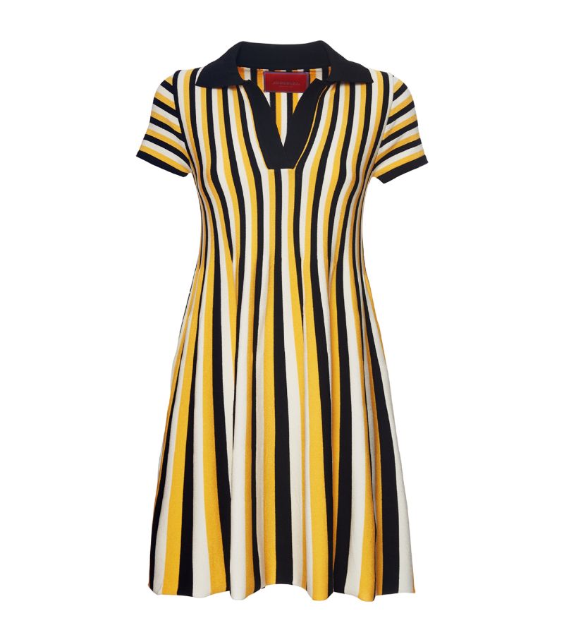 La Doublej La Doublej Striped Plaza Mini Dress