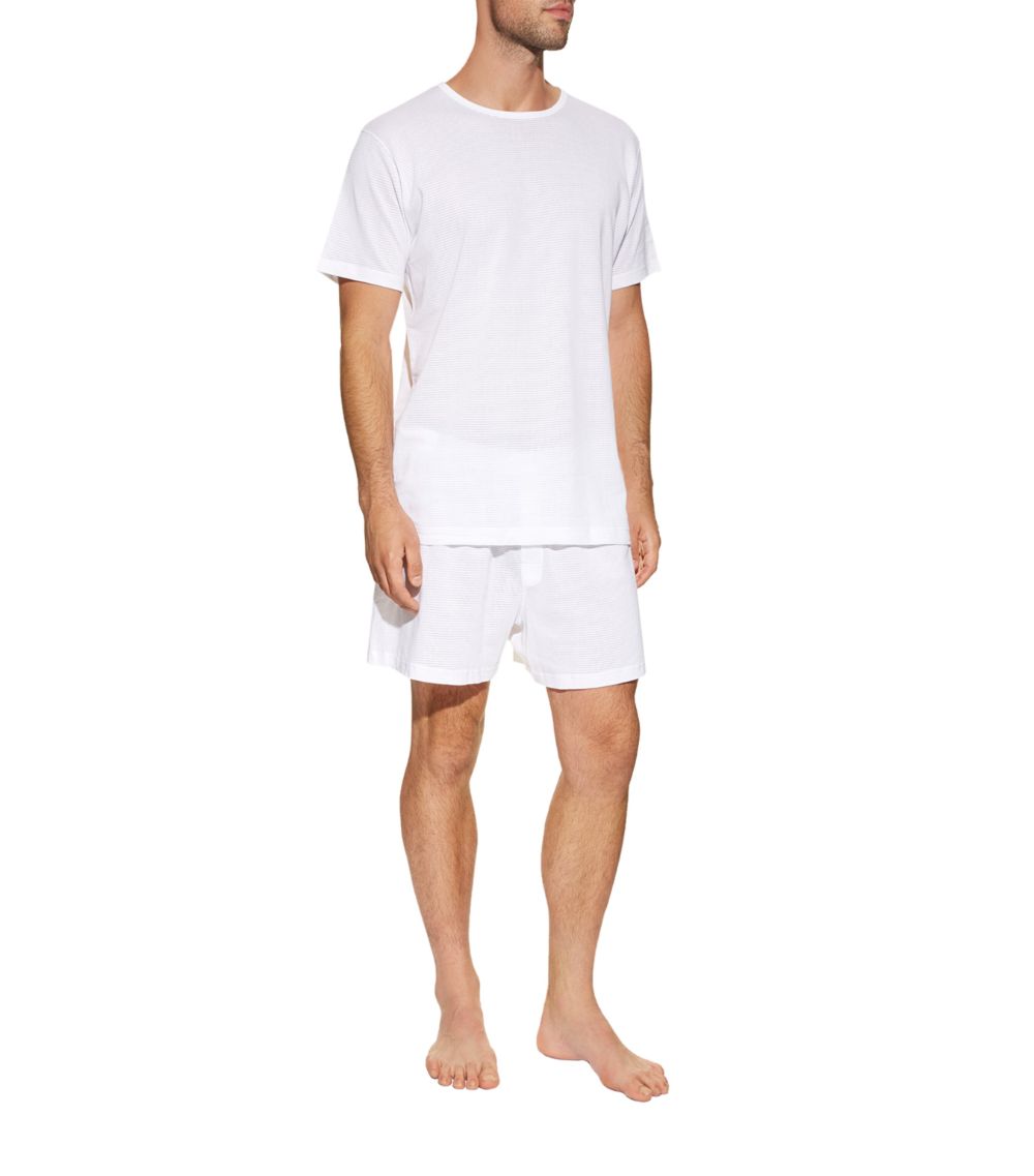 Sunspel Sunspel Cellular Cotton T-Shirt