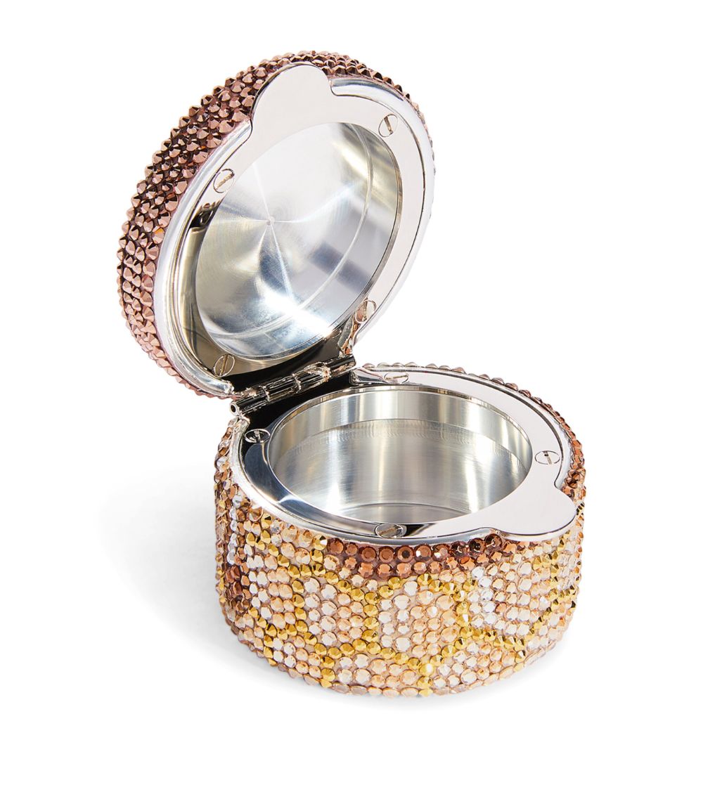 Judith Leiber Judith Leiber Crystal-Embellished Honey Jar Pillbox