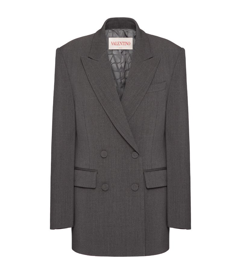 VALENTINO GARAVANI Valentino Garavani Virgin Wool Double-Breasted Blazer