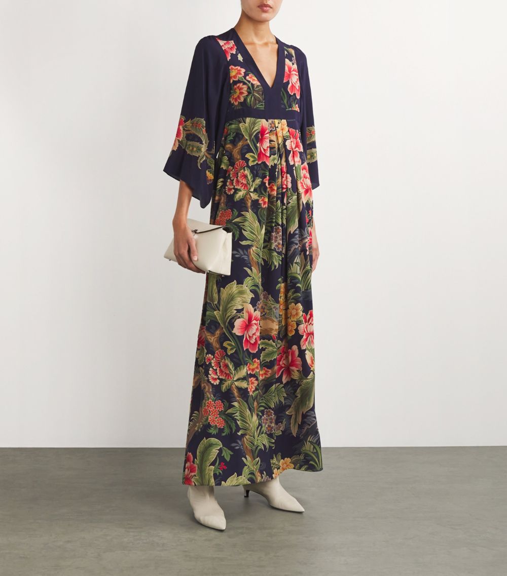 Etro Etro Silk Floral Print Dress