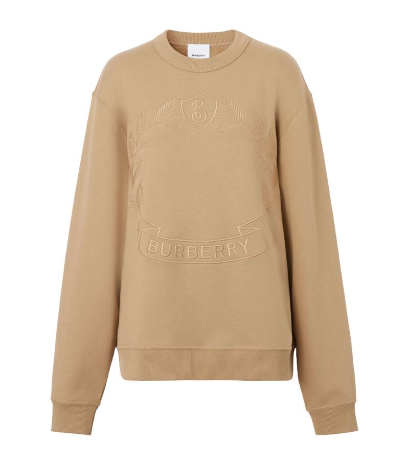 Burberry Burberry Embroidered Oak Leaf Sweatshirt