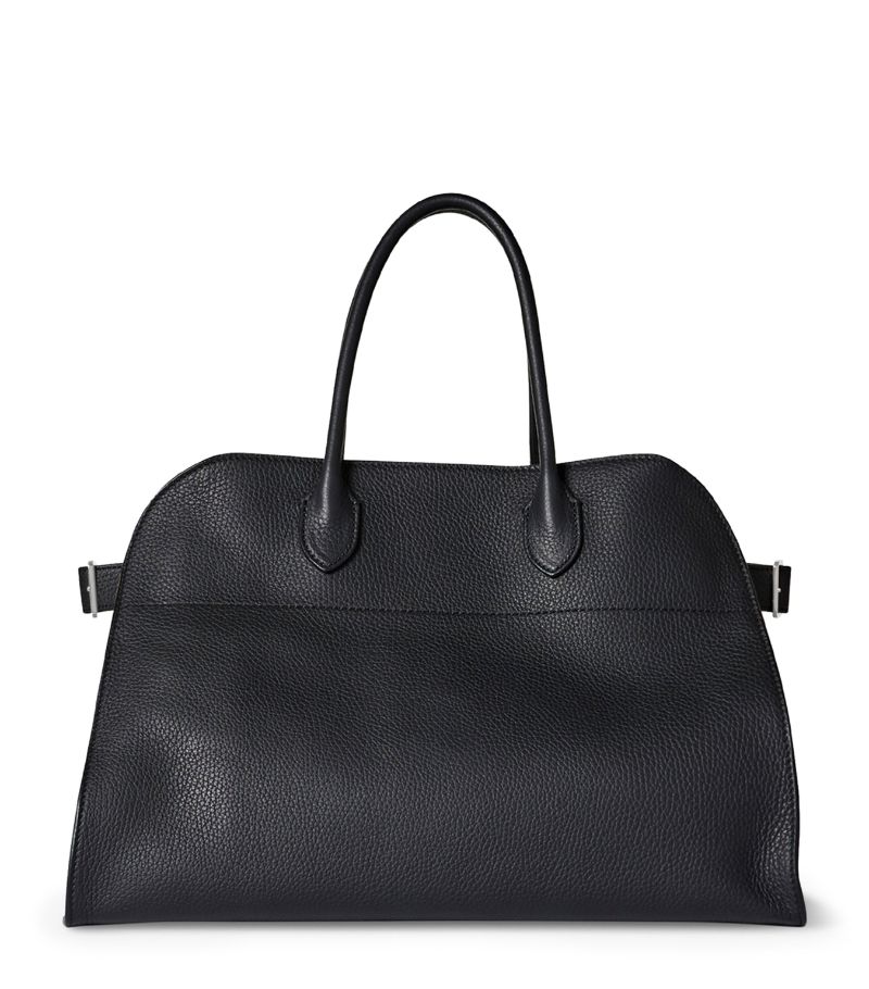 The Row The Row Leather Soft Margaux 15 Top-Handle Bag