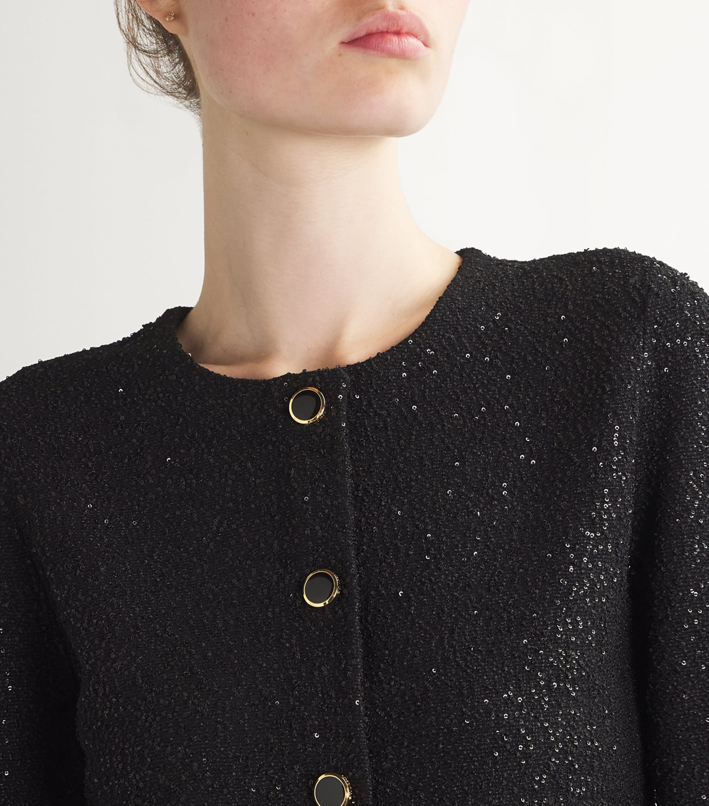 St. John St. John Embellished Cardigan