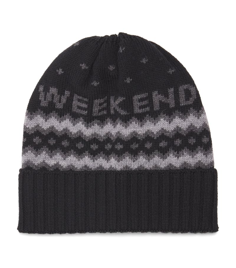 Weekend Max Mara Weekend Max Mara Wool Jacquard Beanie