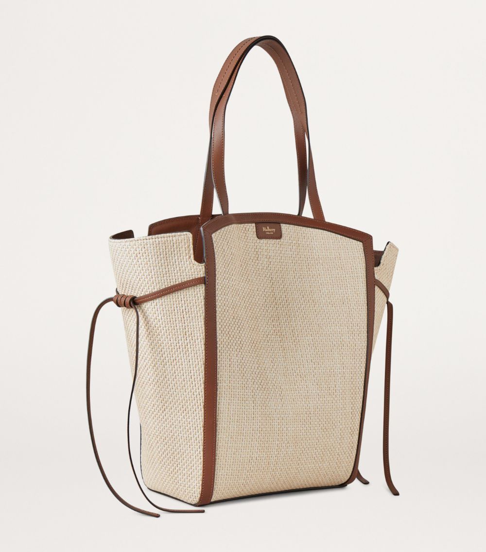 Mulberry Mulberry Raffia Clovelly Tote Bag