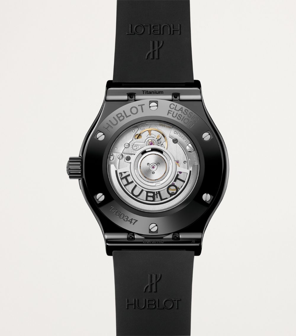 Hublot Hublot Ceramic Classic Fusion Black Magic Watch 42Mm