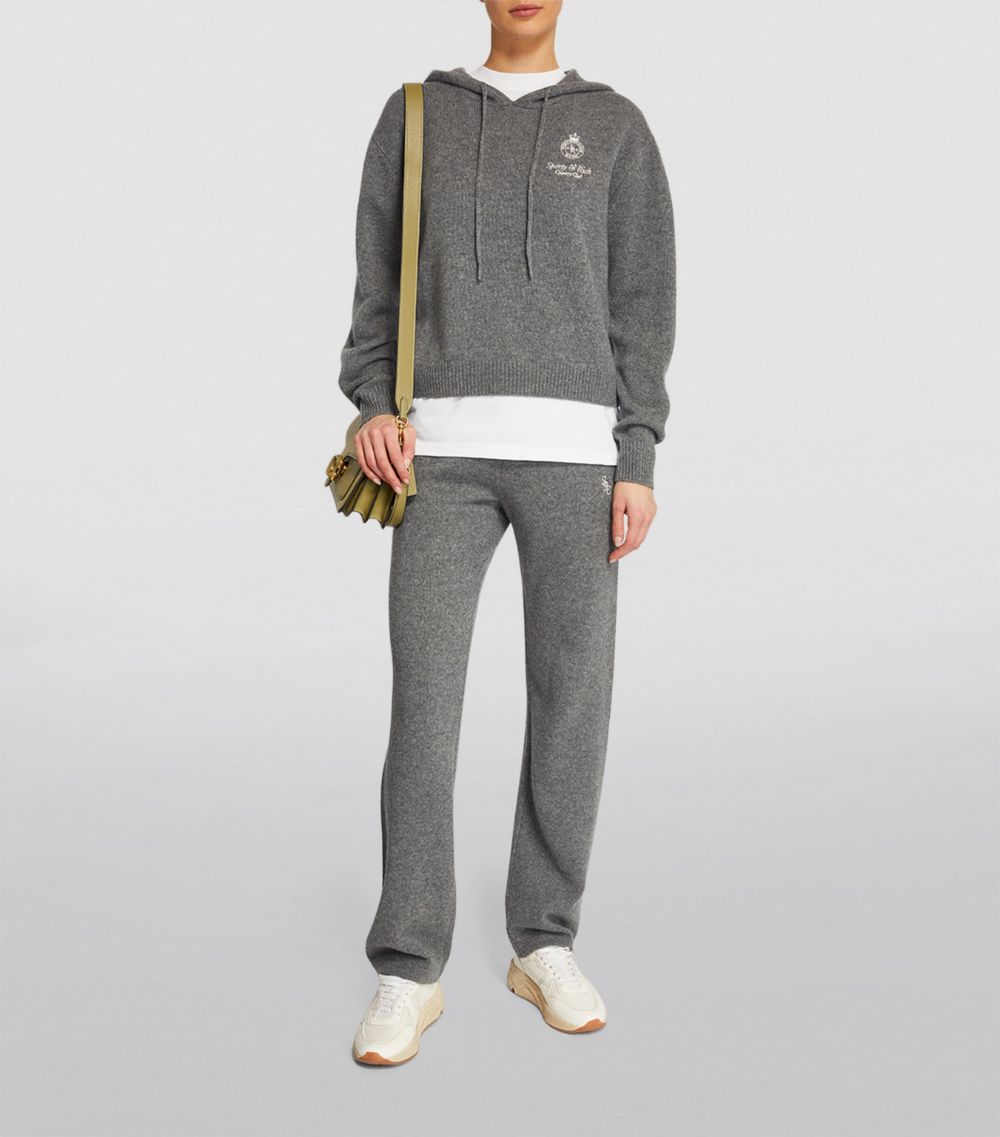 Sporty & Rich Sporty & Rich Cashmere Crown Hoodie