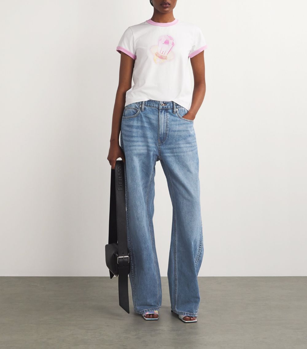 Alexander Wang Alexander Wang Logo Panels Balloon Jeans