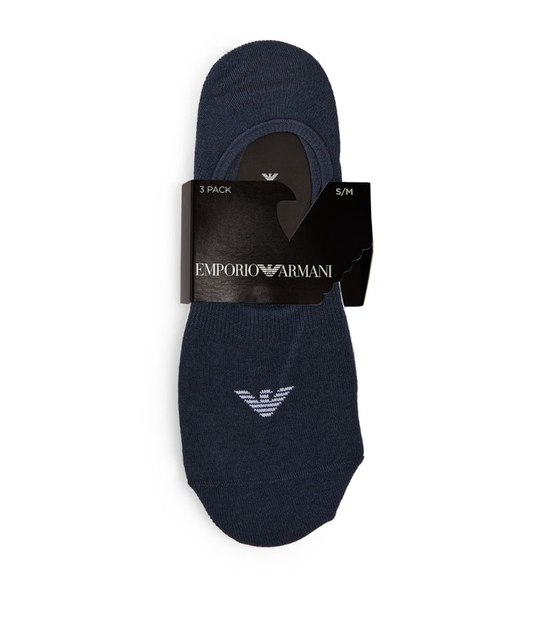 Emporio Armani Emporio Armani Invisible Socks (Pack Of 2)