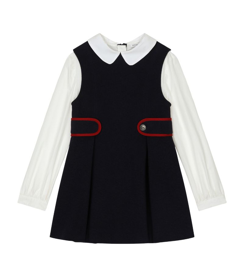 Dolce & Gabbana Dolce & Gabbana Kids Cotton Piqué Dress (8-12 Years)