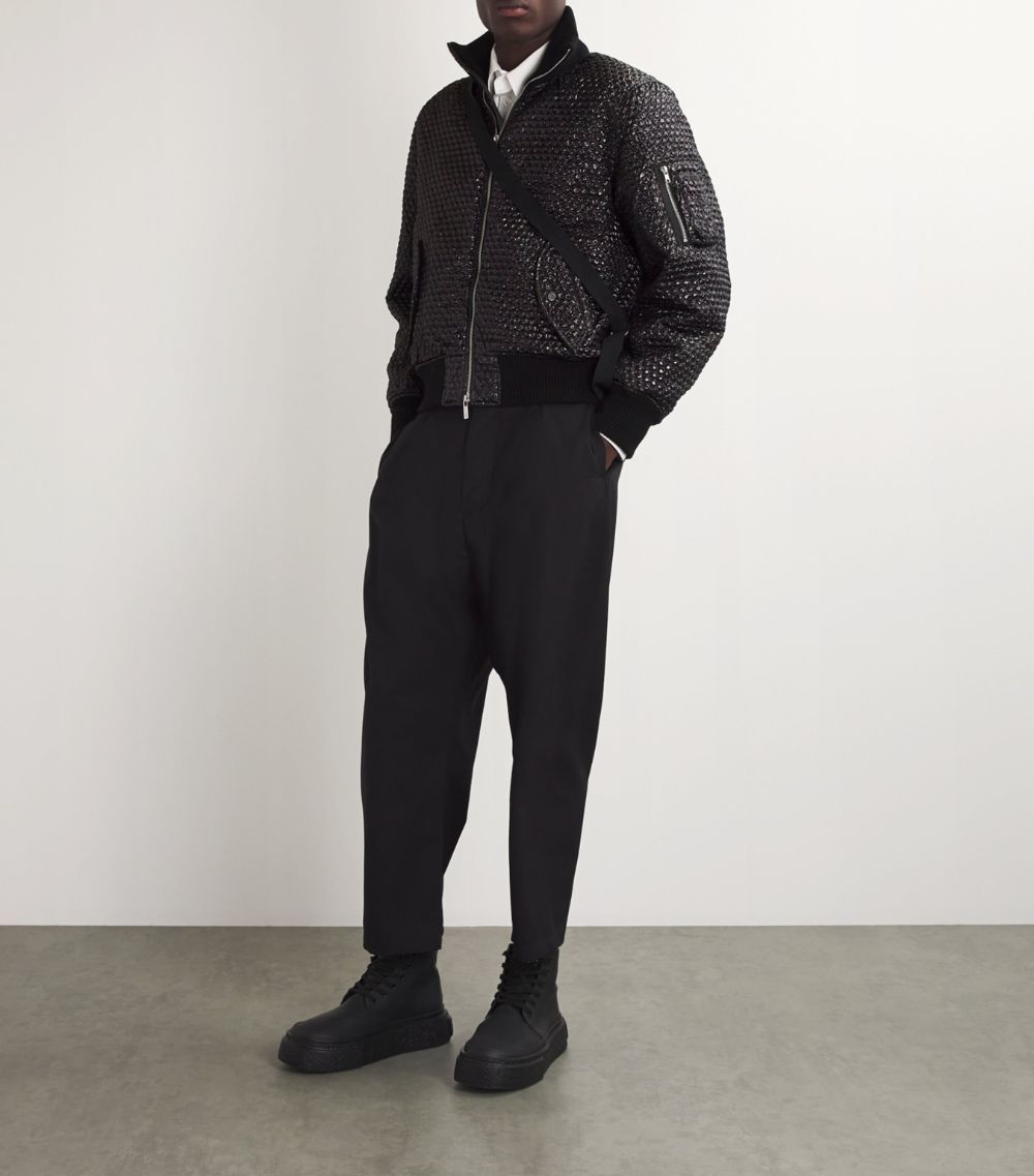 Helmut Lang Helmut Lang Seatbelt Bubble Bomber Jacket