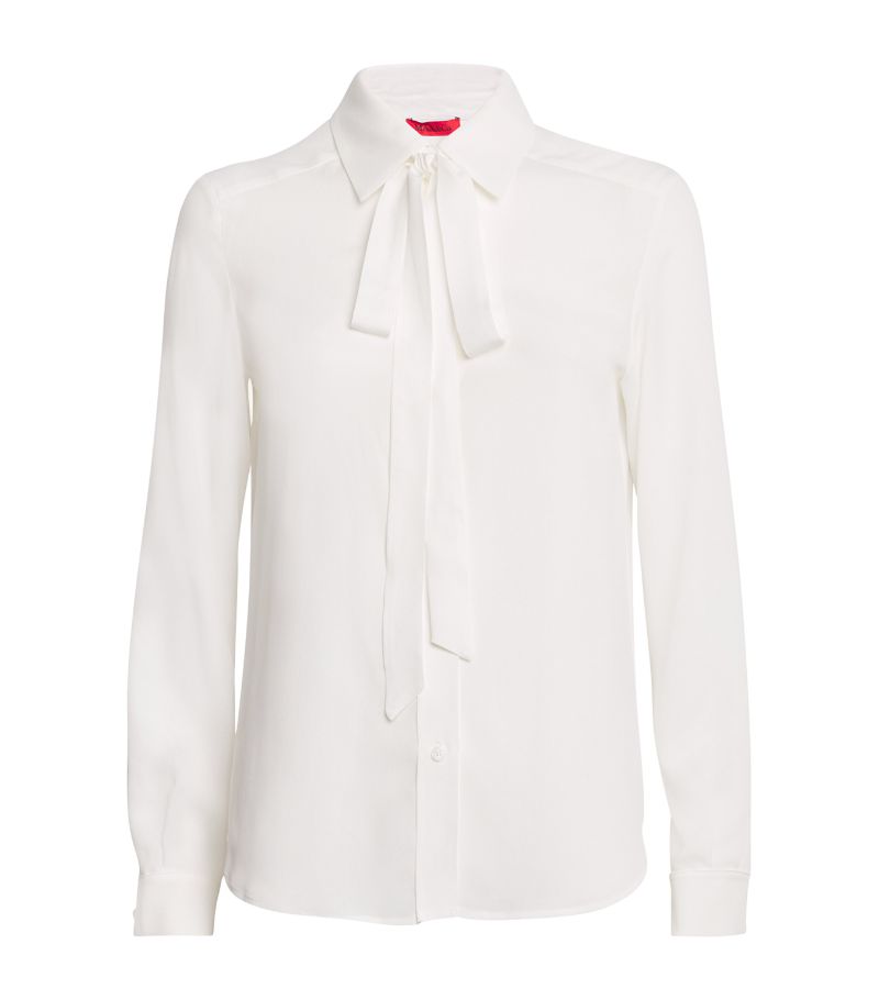 Max & Co. Max & Co. Pussybow-Tie Blouse