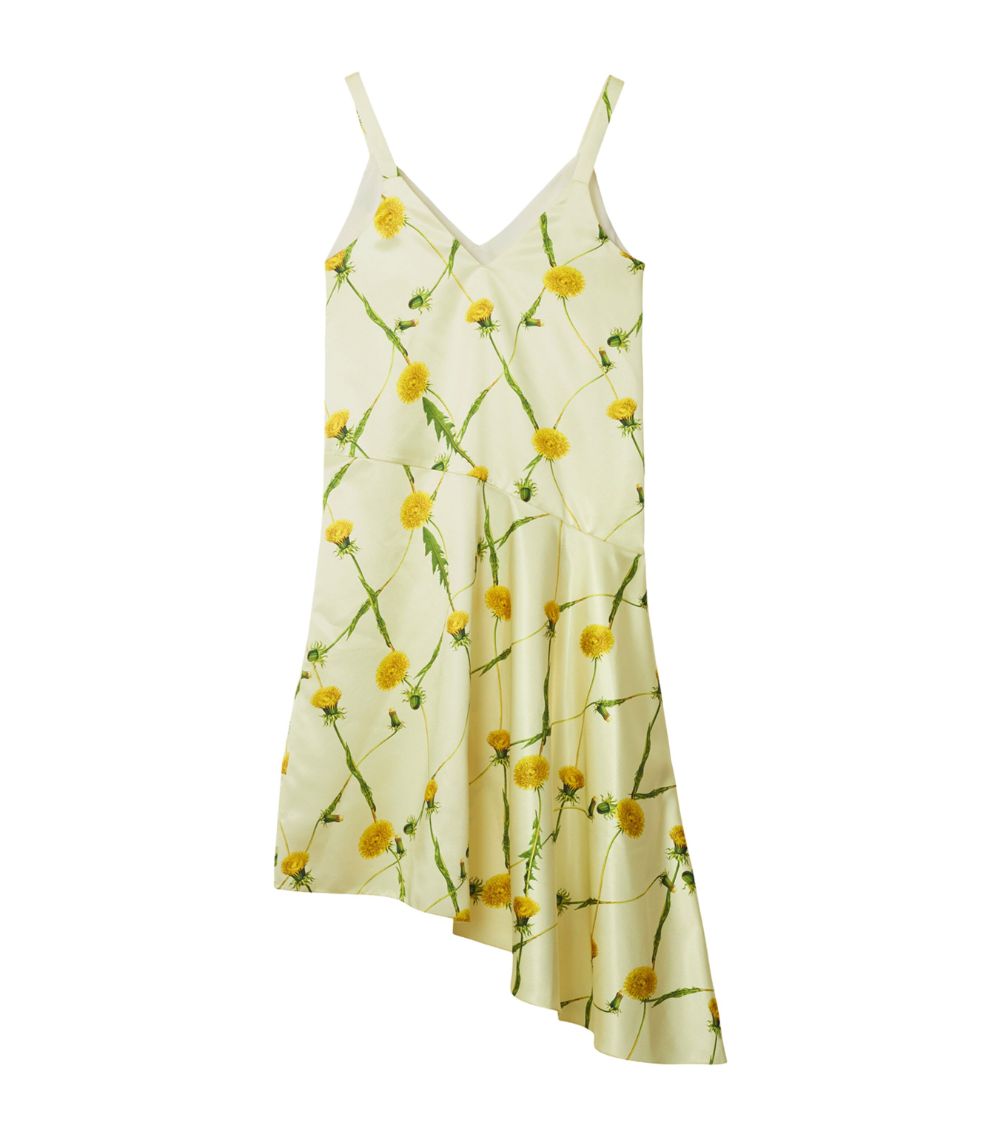 Burberry Burberry Satin Dandelion Mini Dress