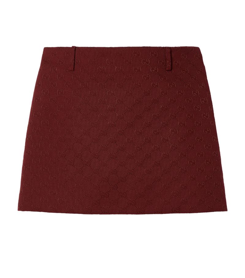 Gucci Gucci Original Gg Canvas Mini Skirt