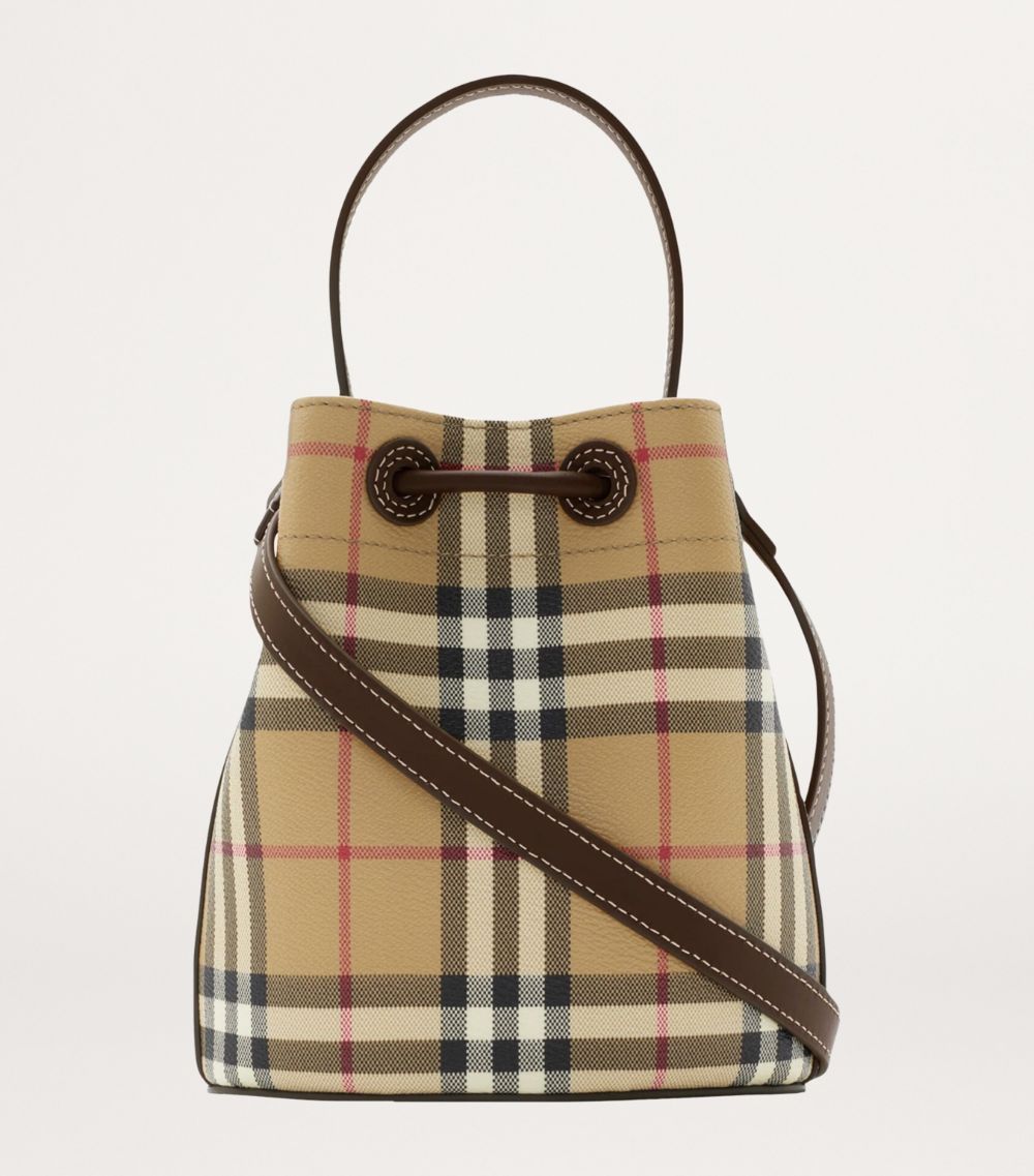 Burberry Burberry Mini Check Bucket Bag