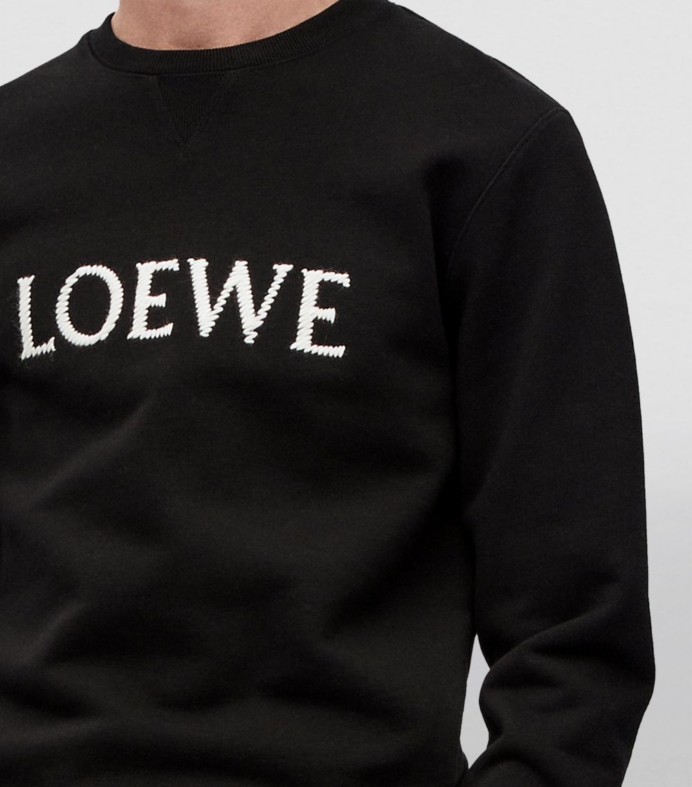 Loewe Loewe Embroidered-Logo Sweatshirt