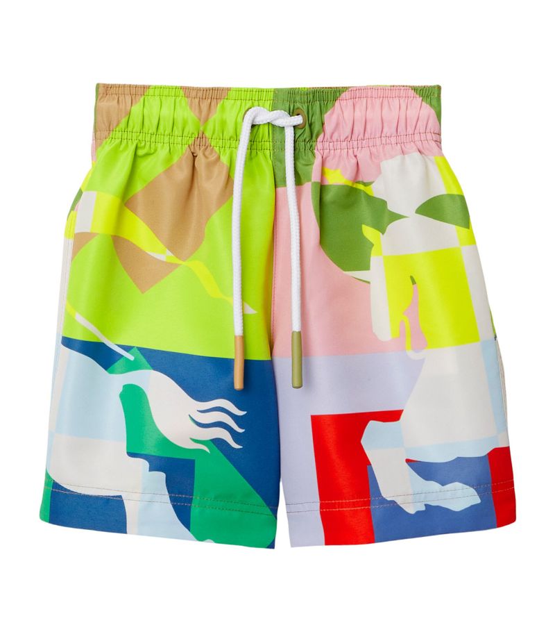 Burberry Burberry Kids Ekd Swim Shorts (6-24 Months)