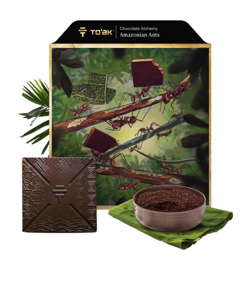 To'Ak To'Ak Alchemy Amazonian Ants Dark Chocolate Bars 56G