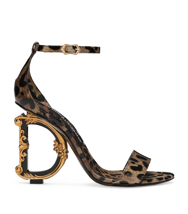 Dolce & Gabbana Dolce & Gabbana Calfskin Dg Sandals 105