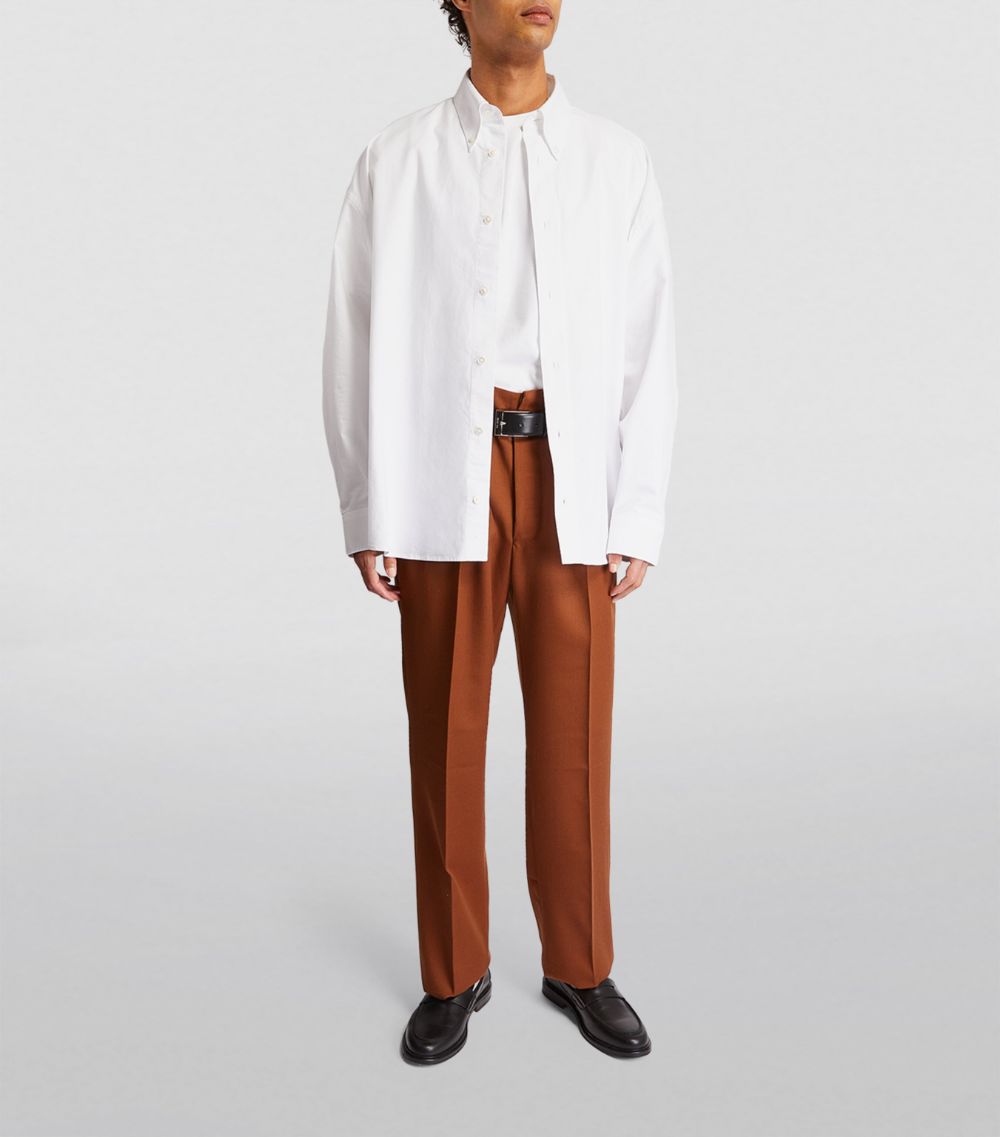 Studio Nicholson Studio Nicholson Cotton Drop-Shoulder Shirt