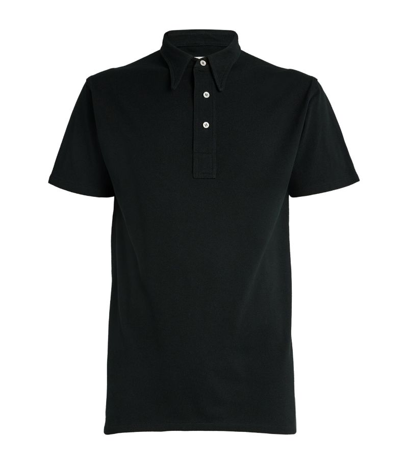 Maison Margiela Maison Margiela Cotton Piqué Polo Shirt