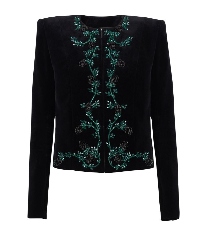 Balmain Balmain Blackberry-Embellished Jacket