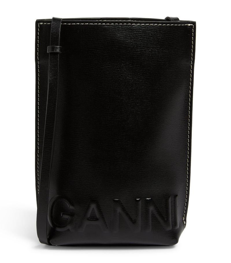 Ganni GANNI Small Leather Cross-Body Bag