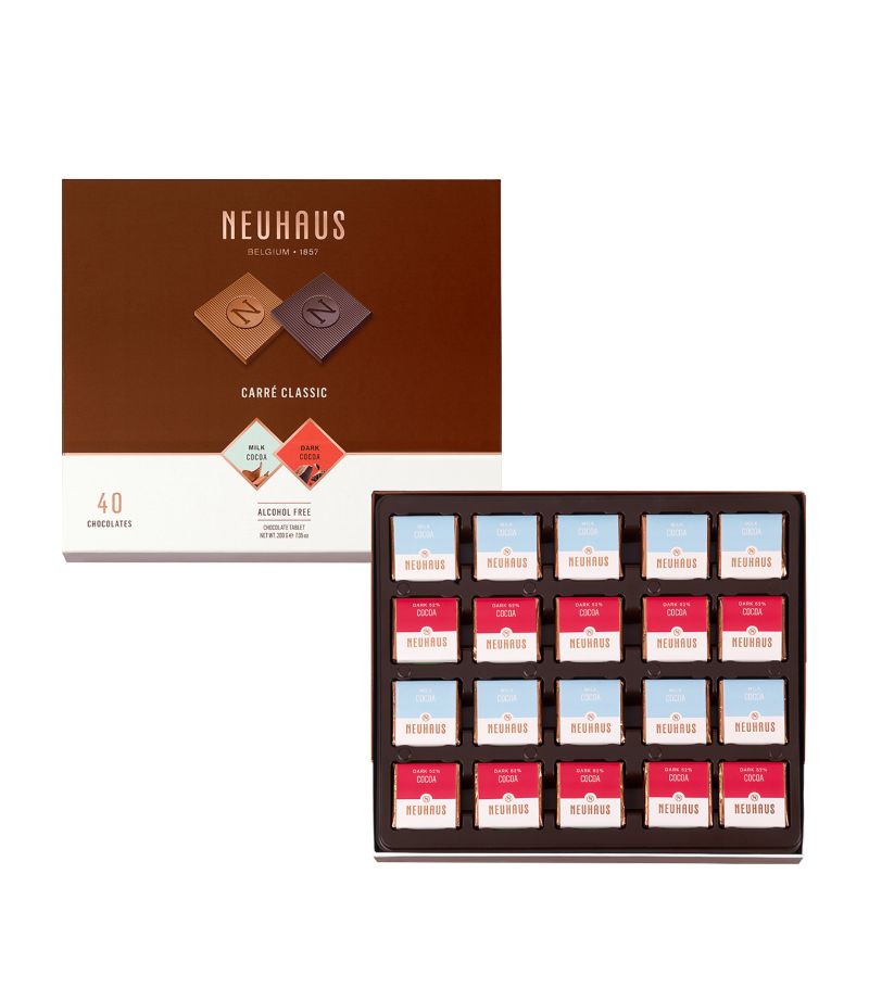 Neuhaus Neuhaus Carré Classic Dark & Milk Selection Box (200G)