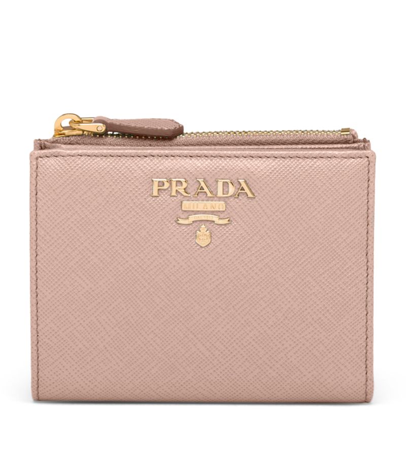 Prada Prada Small Saffiano Leather Wallet