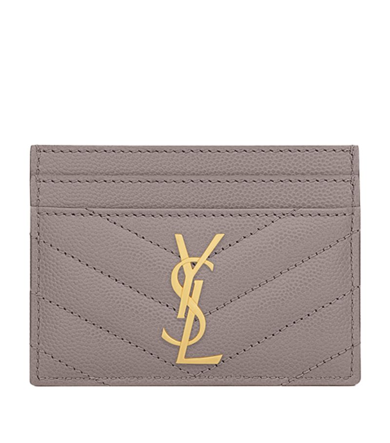 Saint Laurent Saint Laurent Monogram Matelassé Joan Card Holder