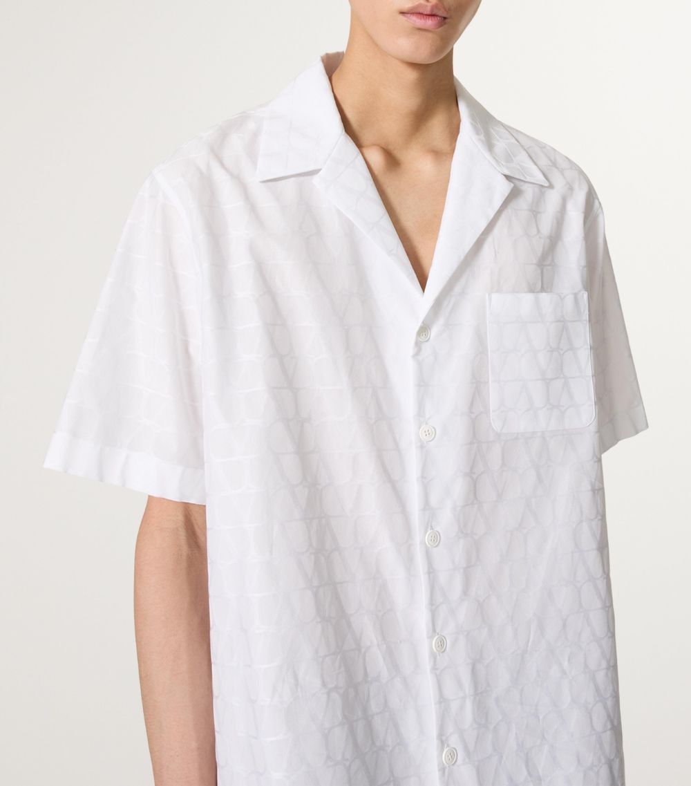 Valentino Valentino Cotton Toile Iconographe Shirt