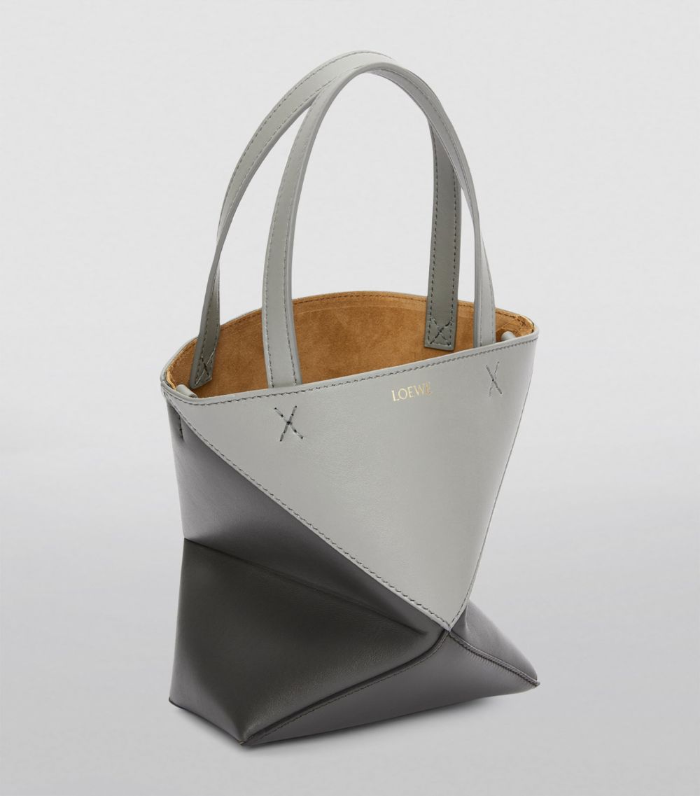 Loewe Loewe Mini Leather Puzzle Fold Tote Bag