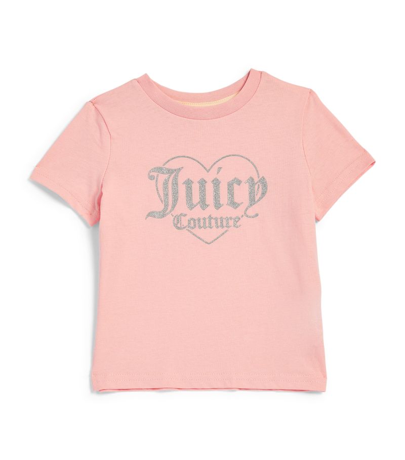 Juicy Couture Kids Juicy Couture Kids Cotton Logo T-Shirt (12-36 Months)