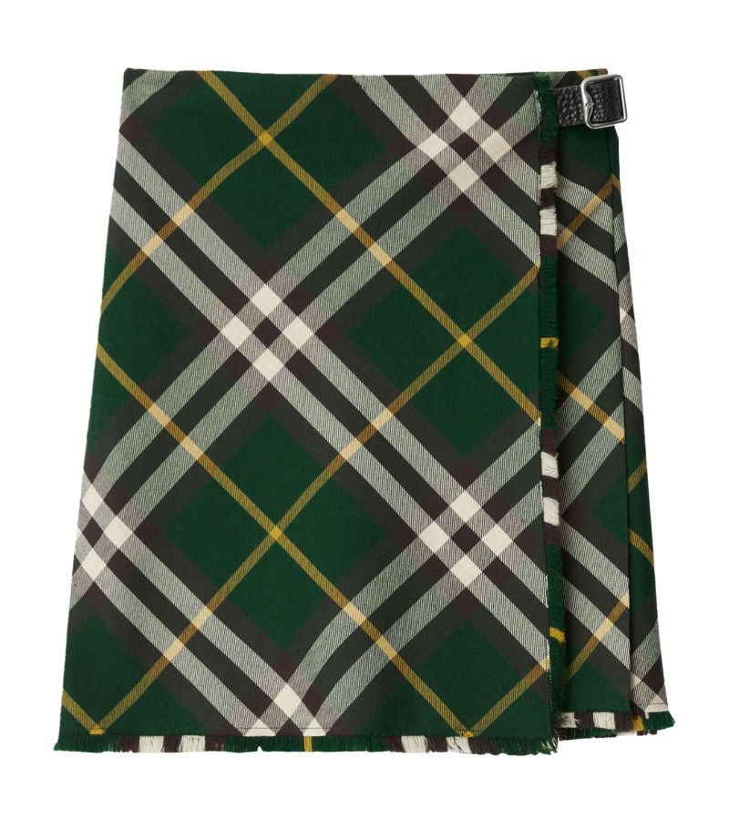 Burberry Burberry Wool Check Kilt