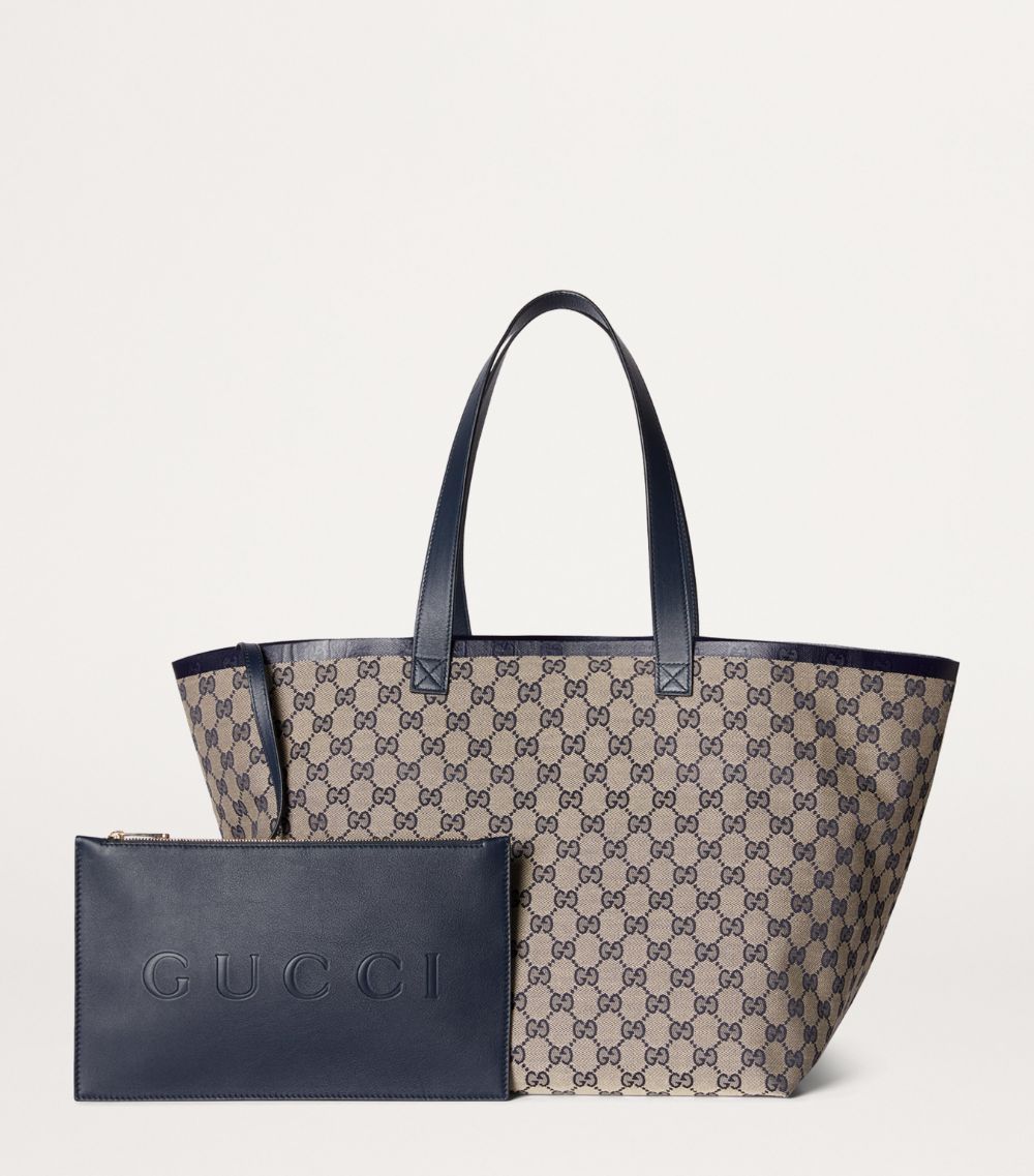 Gucci Gucci Medium Gg Canvas Tote Bag