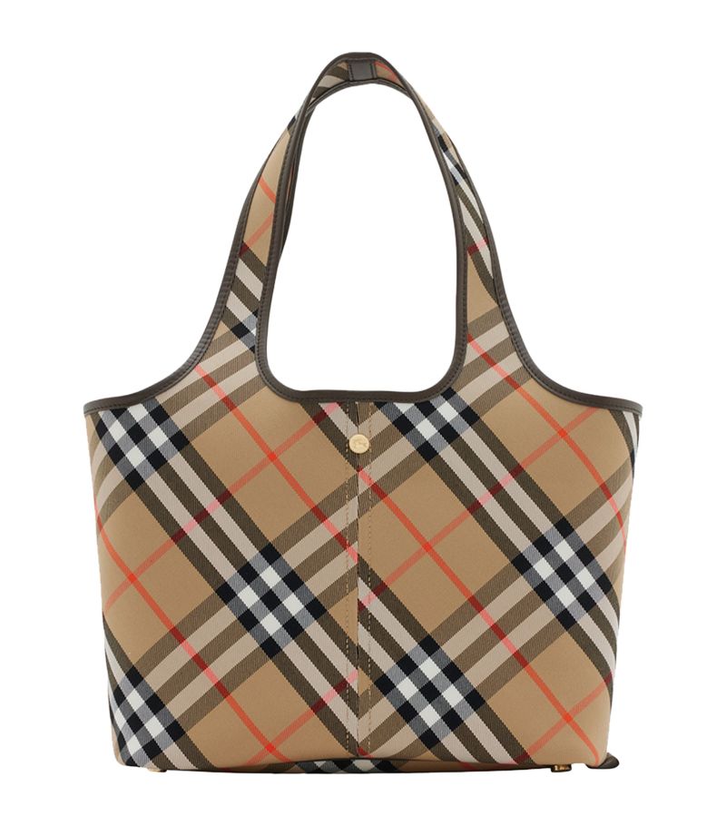 Burberry Burberry Small Check Tote Bag