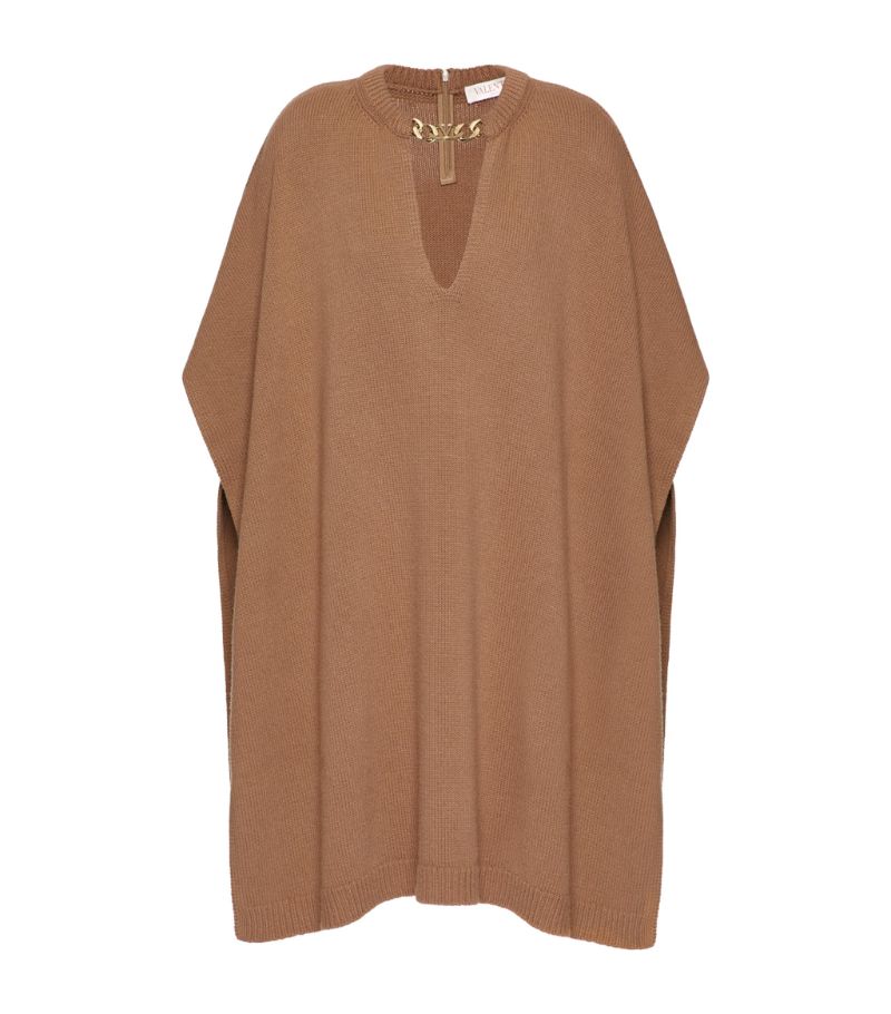 VALENTINO GARAVANI Valentino Garavani Virgin Wool-Cashmere Poncho