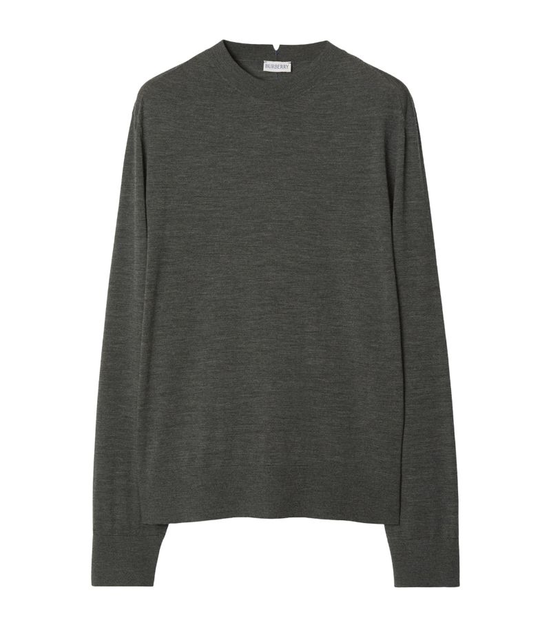 Burberry Burberry Wool Crew-Neck Sweater