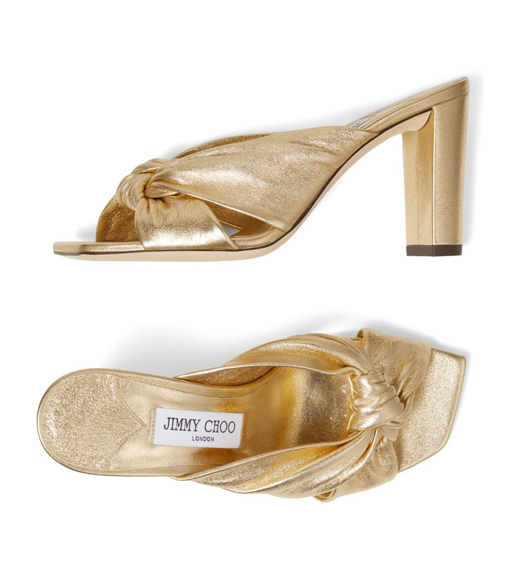 Jimmy Choo Jimmy Choo Avenue 85 Leather Mules