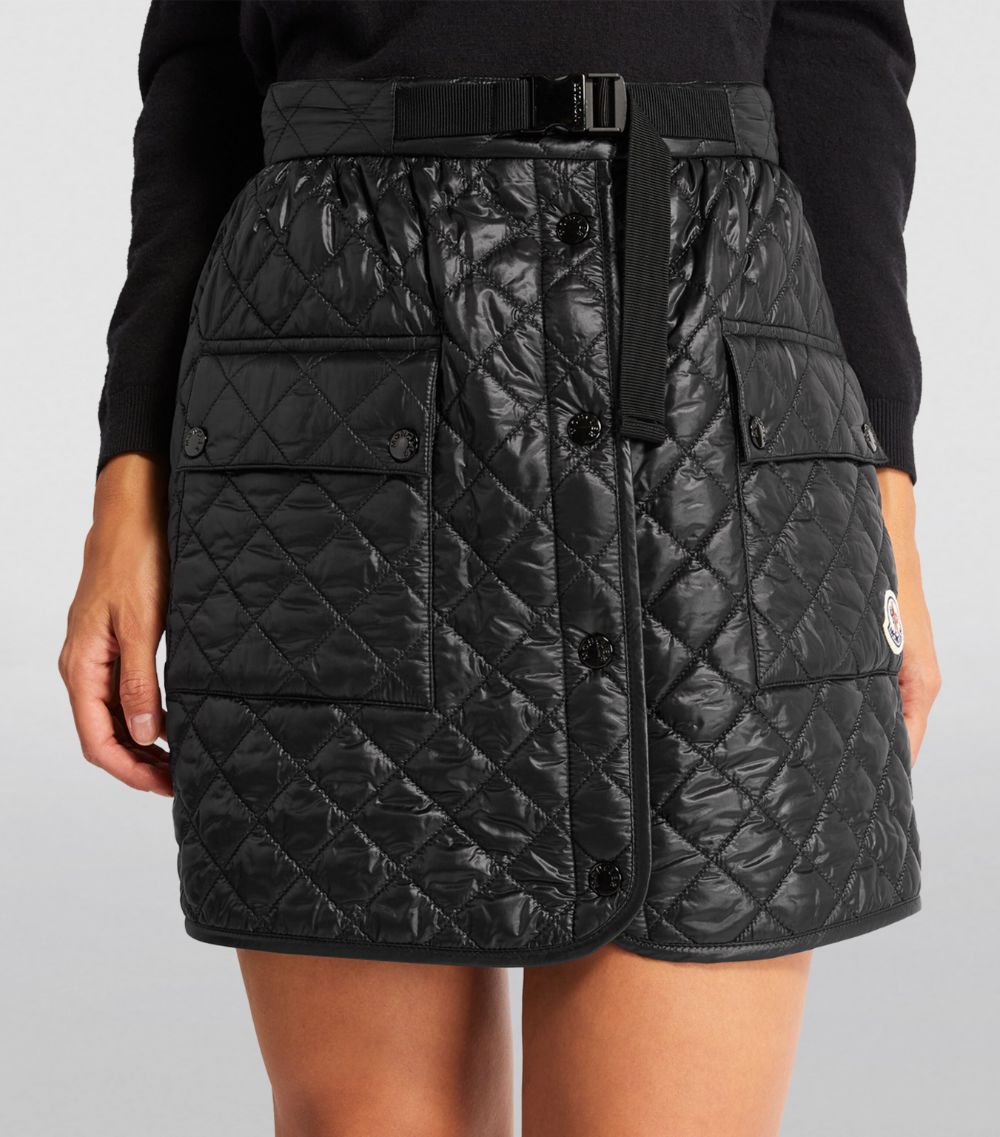 Moncler Moncler Quilted Mini Skirt